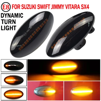 LED-uri dinamice de poziție Laterale de Semnalizare Luminile Indicatoare de Chihlimbar Repetor Lumini Auto Pentru Suzuki APV Arena Vtarai S-Cross Swift, Splash