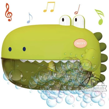 Baby Jucarii de Baie cu Bule Mașină de Crabi Dinozaur Muzica Copii Baie Jucarie Baie Săpun Automat Bubble Maker Baie pentru Copii Jucarii pentru Copii
