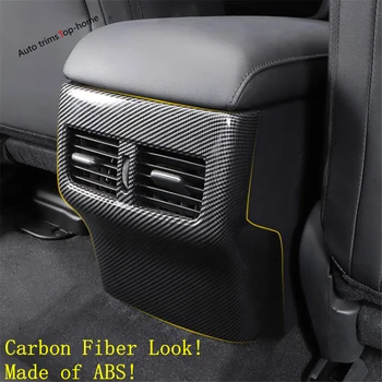 Fibra de Carbon de Interior Kit Pentru Mazda 3 Mai 2019 2021 Aer AC Vorbitor Volan Cutie de Viteze Panou Pilon Acoperă Accesoriile