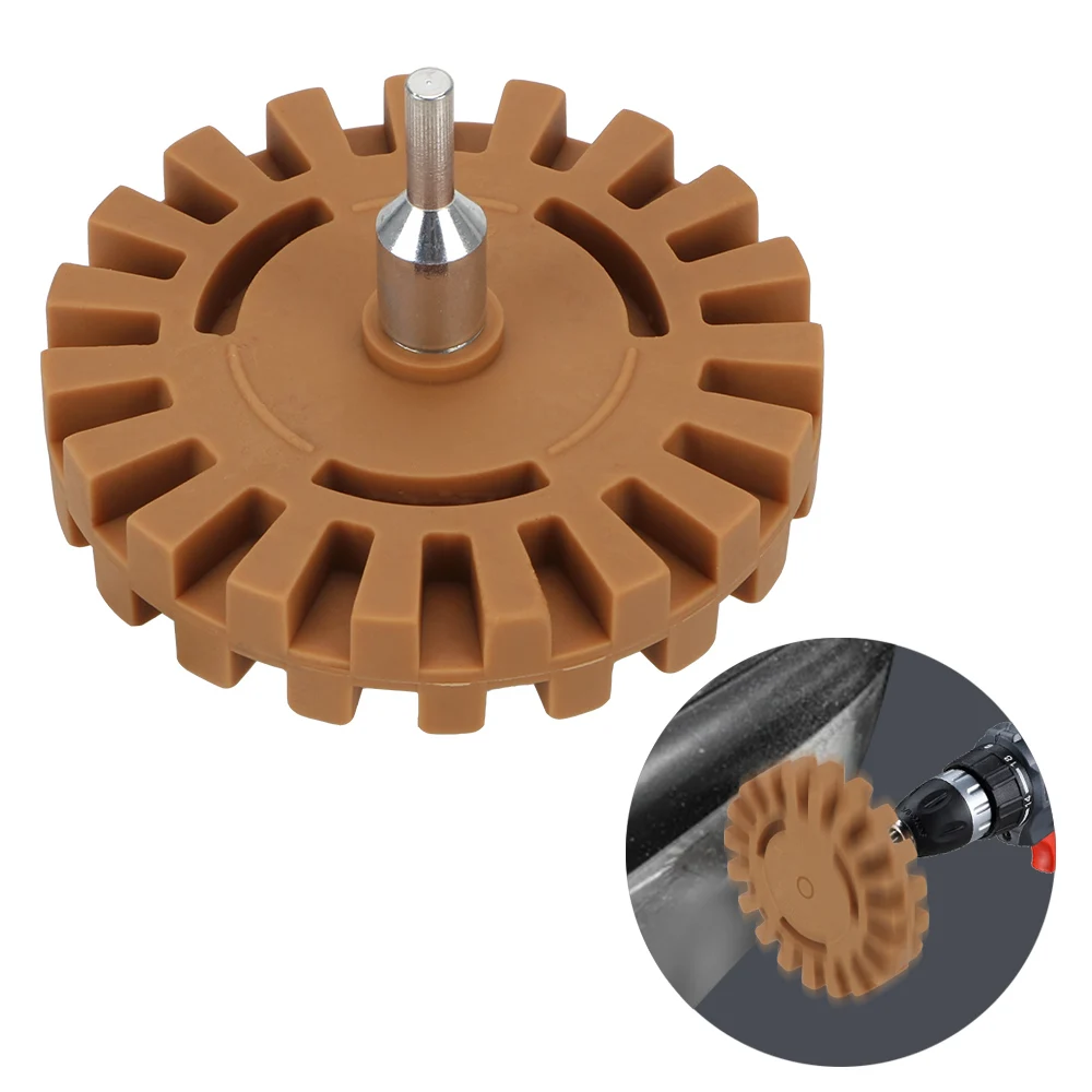 YOSOLO Lustruire Wheel Decal Remover Automată de Reparații Instrument de Vopsea Pentru Masina Lipici Autocolante Și Decalcomanii 20mm 1/4