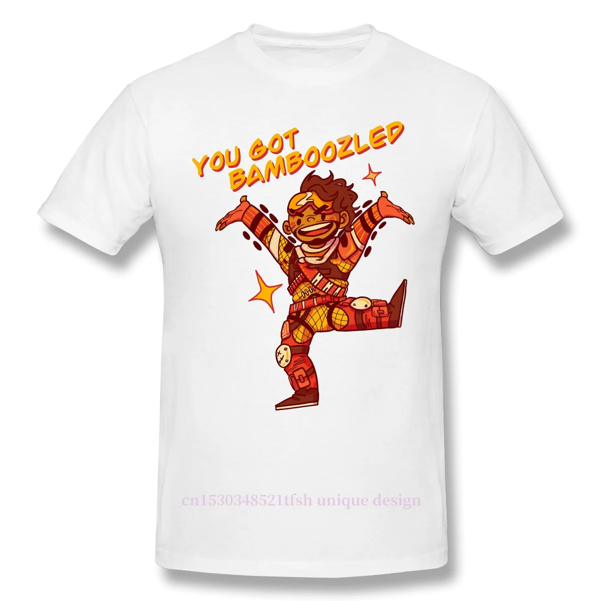 Bamboozled MirageAnime Haine de Design APex legende Jocuri de Acțiune Bumbac Camiseta Bărbați T-Shirt