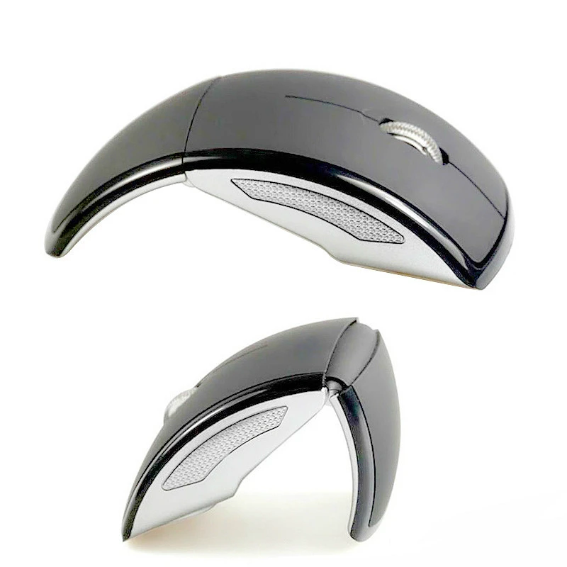 Erilles 2.4 G Pliere Wireless Optical Mouse de calculator fără fir profesional flexibil usb dongle soareci pentru Laptop, calculator Desktop