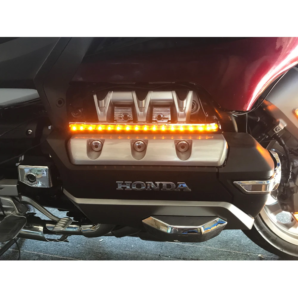 Noi 2018 2019 2020 Motocicleta Cromat LED Motor Panou de Iluminat Pentru Honda Goldwing 1800 F6B GL1800 Tur DCT Airbag