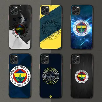 Turcia, Fenerbahce Fotbal Caz de Telefon Mat Transparent pentru iPhone 7 8 11 12 s mini pro X XS XR MAX Plus funda