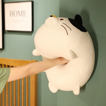 35/50/60CM de Desene animate Drăguț Japoneză Tuan Tuan Pisica Rotund Animale de Pluș Păpuși pentru Copii Cadouri Decor Acasă Pentru Copii Ziua de nastere Prezent