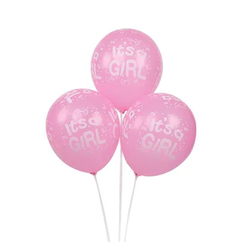 12 țoli Balon Latex Fată Băiat Ziua de naștere pentru Copii Balon Decor Petrecere Copil de Dus Globos Roz Albastru Balon Ziua de naștere