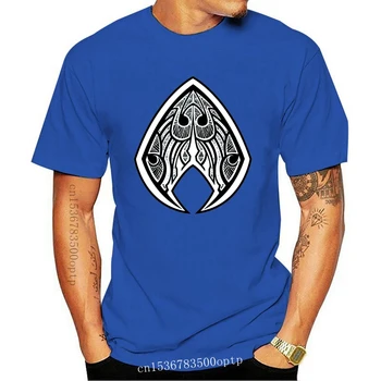 Noi Top Populare Aquaman Stil Tribal Logo-ul Clasic T-Shirt Barbati Casual Uzura S-3Xl Homme Plus Dimensiune Tricou