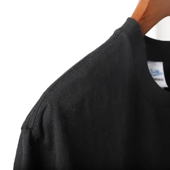 Copac Maimuță Bumbac cu Maneci Scurte T-shirt Pentru Omul de Vară de Moda de Îmbrăcăminte Teuri de sex Masculin S-3XL Casual Negru New Sosire Homme Camisetas