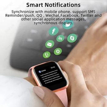 2021 Noi D20 Ceas Inteligent Bluetooth Bărbați Femei Smartwatch Rata de Inima Pas Calorii Fitness Brățară Pentru Apple iPhone Xiaomi Android