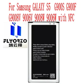Noi, de Înaltă Calitate 2800mAh EB-BG900BBE Baterie Pentru Samsung GALAXY S5 G900S G900F G9008V 9006V 9008W 9006W cu NFC Telefon Mobil