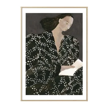 Minimalist, Retro Panza Pictura Poster Imprimare Imagini Cu Rama de Arta de Perete Camera de zi Acasă Decorare Femeie tablouri de Viață