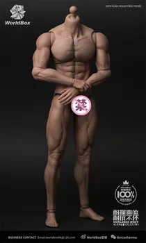 1/6 scară de sex masculin corpul model Durabil corpul 33cm musculos versiune Worldbox AT027 oameni musculare corp puternic Figura