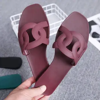 Vara Brand Design Nou Elegant și Confortabil pentru Femei Papuci de Moda Ușor în aer liber tv cu Sandale de Plaja Sandalias Mujer