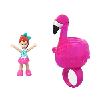 Original Polly Pocket Fata de Jucarii Cred Sac de Buzunar Accesorii Mini Papusa Jucării pentru Fete Surpriză Orb Cutie de Cadou de Ziua de nastere pentru Copii