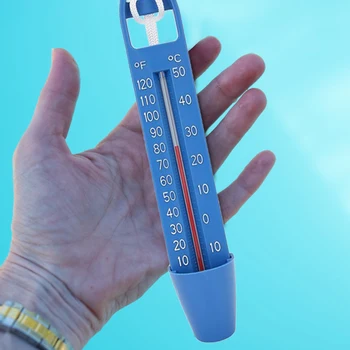 Portabil Plastic ABS Piscină Termometru Plutitor Cadă SPA, Cadă Fierbinte Iazuri de Pește de Apă la Temperatura de Măsurare Metru