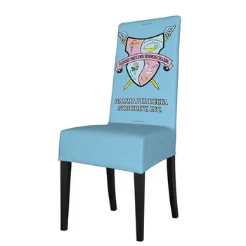 Gamma Phi Delta Fratie întinde scaun acoperitoare pentru sala de mese material elastic scaun de acoperire pentru scaun de birou scaun banchet