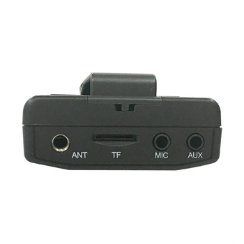 Stereo Digital Transmițător FM Broadcast Portabil HDR-831,cu Microfon Audio Slot pentru Card TF intrare AUX Intrare pentru Microfon