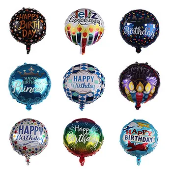 1 buc 18 inch la mulți ani Baloane Folie Ziua de nastere Copii Jucării Gonflabile, Baloane Heliu, Baloane Folie Pentru Copii, articole Party