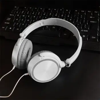Casti Gaming Headset cu Fir Stereo de 3,5 mm Mari de Anulare a Zgomotului Căști Pe Ureche Căști Auriculare Pentru PC Telefon