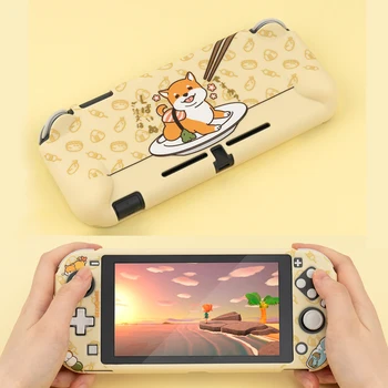 Drăguț Shiba Inu Shell Pentru Nintendo Comutator Lite Caz Vidră De Mare, Greu Acoperi Caz De Protecție Se Potrivesc Pentru Nintendo Comutator Lite Accesorii