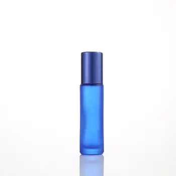 10ml Sticlă Mată, Rola pe Sticla Metal Roller Ball Parfum Ulei Esențial Q5B2