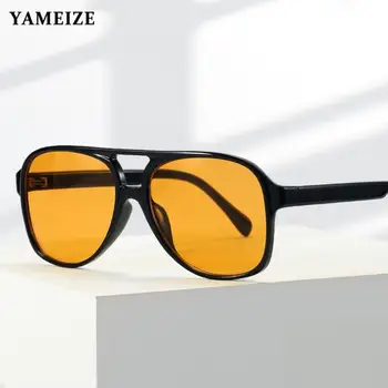 Pilot Bărbați ochelari de Soare Retro Vintage anii ' 70 ochelari de Soare Pentru Femei Clasic Piata Mare Cadru Protectie UV Ochelari de Conducere Gafas