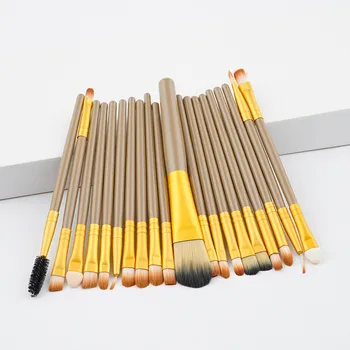 HAICAR Pensulă machiaj perie setați 20 buc Set de Perii Machiaj instrumente de Make-up set de articole de Toaletă Lână Make Up Set de Perie fard de obraz pensule pentru machiaj