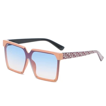 Noul Cadru ochelari de Soare pentru Femei 2021 Tendință de Moda Pătrat Degradeuri Ochelari de Soare Femei Brand de Lux care Călătoresc Stil de Ochelari