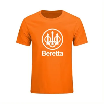 Noul m9 Beretta 92 Arma Logo-ul de Imprimare pentru Bărbați T-Shirt Junglă Lunetist Pușcă Arme de foc, Echipamente Stil Militar O Gât Bumbac Tricouri Topuri