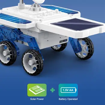 Energie solară de Explorare pe Marte Car Kit Copil DIY Știință Jucărie de Învățământ experiment de joc jucărie jucărie Știință Cadou pentru Băieți și Fete