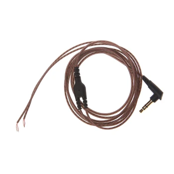 3.5 mm OFC Core 3-Pol Jack pentru Căști Cablu DIY Cască de Întreținere Sârmă H054