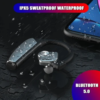 Căști Bluetooth de Afaceri pentru Căști Handsfree Clema set cu Cască fără Fir cu Mașina de Apel Sport Căști Cu Microfon pentru Telefoane Inteligente