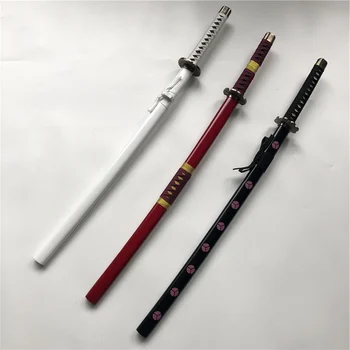 1:1 Anime Cosplay fără kitetsu Sabie, Armă Armate Katana Espada Lemn Ninja Cutit Sabie de Samurai Prop Jucarii Pentru Adolescenti 100cm