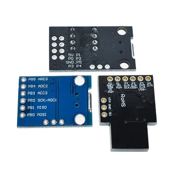 1BUC Albastru Negru TINY85 Digispark Kickstarter Micro Consiliul de Dezvoltare ATTINY85 module pentru Arduino IIC I2C USB