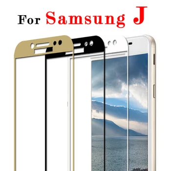 Pentru Samsung J 6 2018 Sticlă de protecție Pentru samsung j7 2016 ecran protector j4 2018 protectie din sticla temperata acoperire completă 9h film