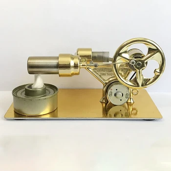 Aer Cald Motorul Stirling Experiment Model De Generator Electric Cu Motor De Învățământ Fizico Puterea Aburului Jucărie Cadouri De Proiectare