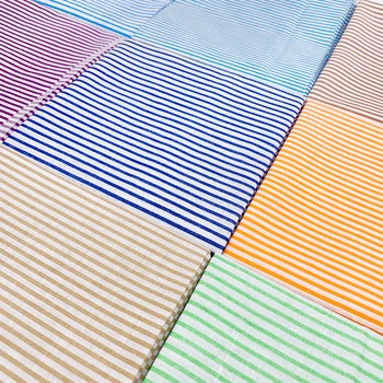 SEWBATO 50x50cm de Înaltă Calitate 13 Culori Imprimate Dungi Mozaic Tesatura de Bumbac Matlasare Țesături Pentru Cusut Manual DIY Pânză
