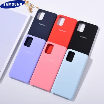 Original Samsung Galaxy plus S20 S20 Nota 20, Ultra lichid de silicon caz S20 FE A21s telefon mobil capac pentru S20+ Nota 20+ Scoici