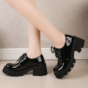 Femei Pantofi Stil Japonez Lolita Pantofi Femei Vintage Moale Tocuri Platforma Pantofi Student Kawaii Pantofi Cosplay Mary Jane Pantofi