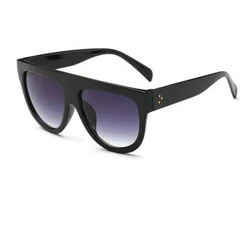 Pilot de Mare frame Flat top Femei ochelari de Soare fashion Brand de lux gradient bărbați ochelari retro de Epocă Doamnelor ochelari de soare Unisex