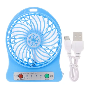 Lumină LED-uri portabile Mini Ventilator de răcire a Aerului Mini Birou USB Fan al Treilea Vânt USB Fan FAN20