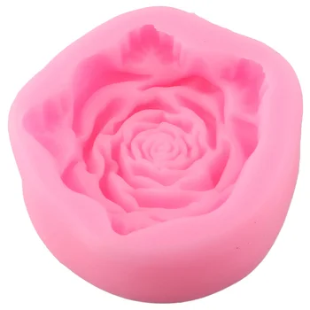 Rose Matrite de Silicon DIY Nunta Tort Fondant Instrumente de Decorare cu Flori de Ciocolata Cupcake Topper Mucegai Bomboane Lut Polimeric, Matrițe