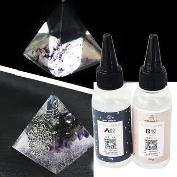 Ultra-transparent Cristal Adeziv Rasina Epoxidica bicomponenta Etanșare Rapidă de Uscare 1:1/3:1