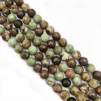 Naturale Fatetate Verde Opal Liber Margele,Pietre de tăiat Piatră Colier Bratara Margele Pentru Bijuterii DIY Face 5Strands/Lot