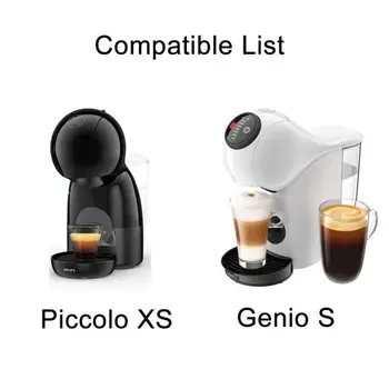 ICafilas Reîncărcabile, Adaptor pentru Dolce Gusto Cafea Capsule Nescafe Reutilizabile Capsulă de Transfer Compatibil cu Geino Mahcine