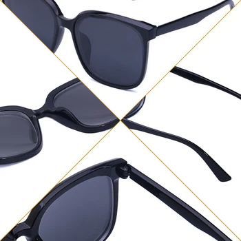 2021 Noul Negru Miopie ochelari de Soare pentru Barbati Polarizate TAC Rășină Obiectiv Cadru PC Drivere Ochelari cu Dioptrii de la 100 la 600 Anti UV400