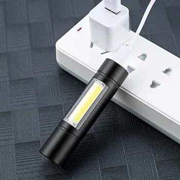 LED Mini Lanterna de Lucru Portabil cu Lanterna în aer Liber rezistent la apa Baterie Built-in USB Reîncărcabilă Drumetii, Camping Lanterne de Reparare