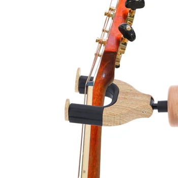 Chitara Umerase Cârlig Suport Metal Lemn Cauciuc Instrument Umerase De Perete Stand Piedestal Pentru Culoare Aleatorii