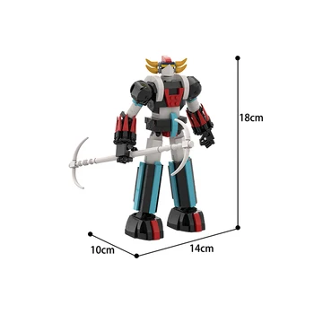MOC Mașină Diavolul OZN Dumnezeu Gulantaisha Creative Mecha Robot Building Block Model Hobby de Colectare Cărămizi de Jucărie pentru Copii Cadouri