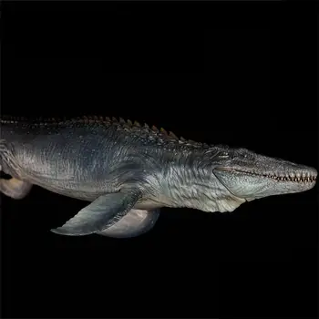 Simulare Statică Animal Marin Model De Ornamente De Mobile Maxilarului Mosasaur Copii De Învățământ Recuzita De Scena De Decorare Pentru Copii